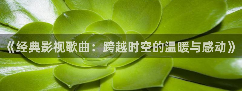 《经典影视歌曲：跨越时空的温暖与感动》